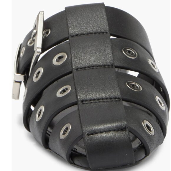 NEW Steve Madden Ladera Mule (Women) 9M, BLACK LEATHER - Picture 4 of 7